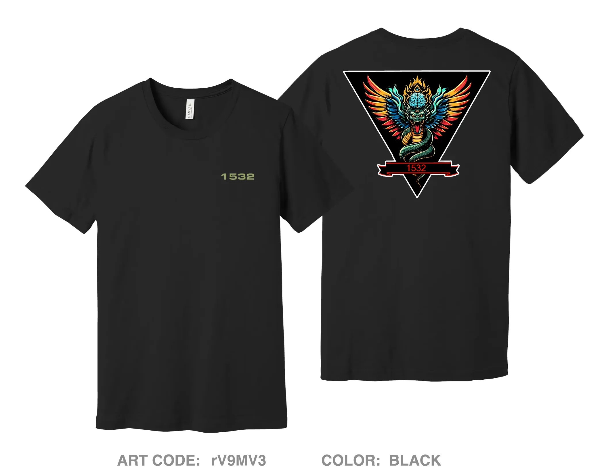 1532 Comfort Unisex Cotton SS Tee - rV9MV3