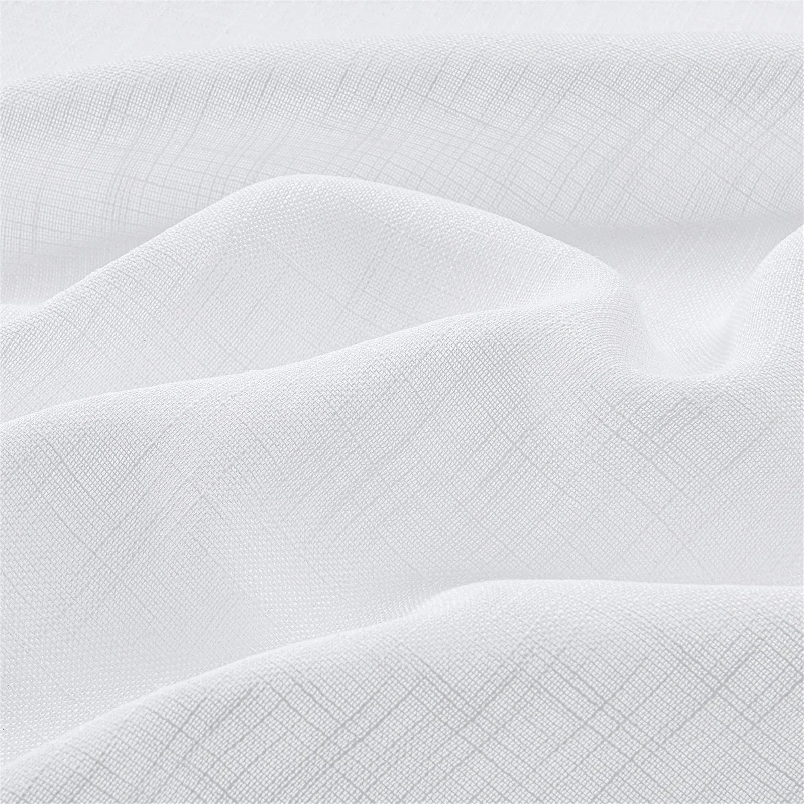 1pc Elegant Linen Semi Blackout Curtain - Enhance Privacy and Style with Grommet Top, Perfect for Bedroom, Living Room, and More