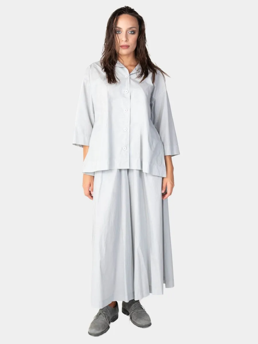3/4 Long Sleeve Cotton Shirt