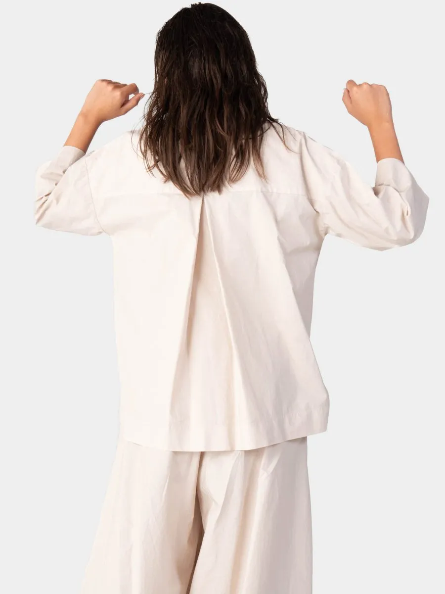 3/4 Long Sleeve Cotton Shirt