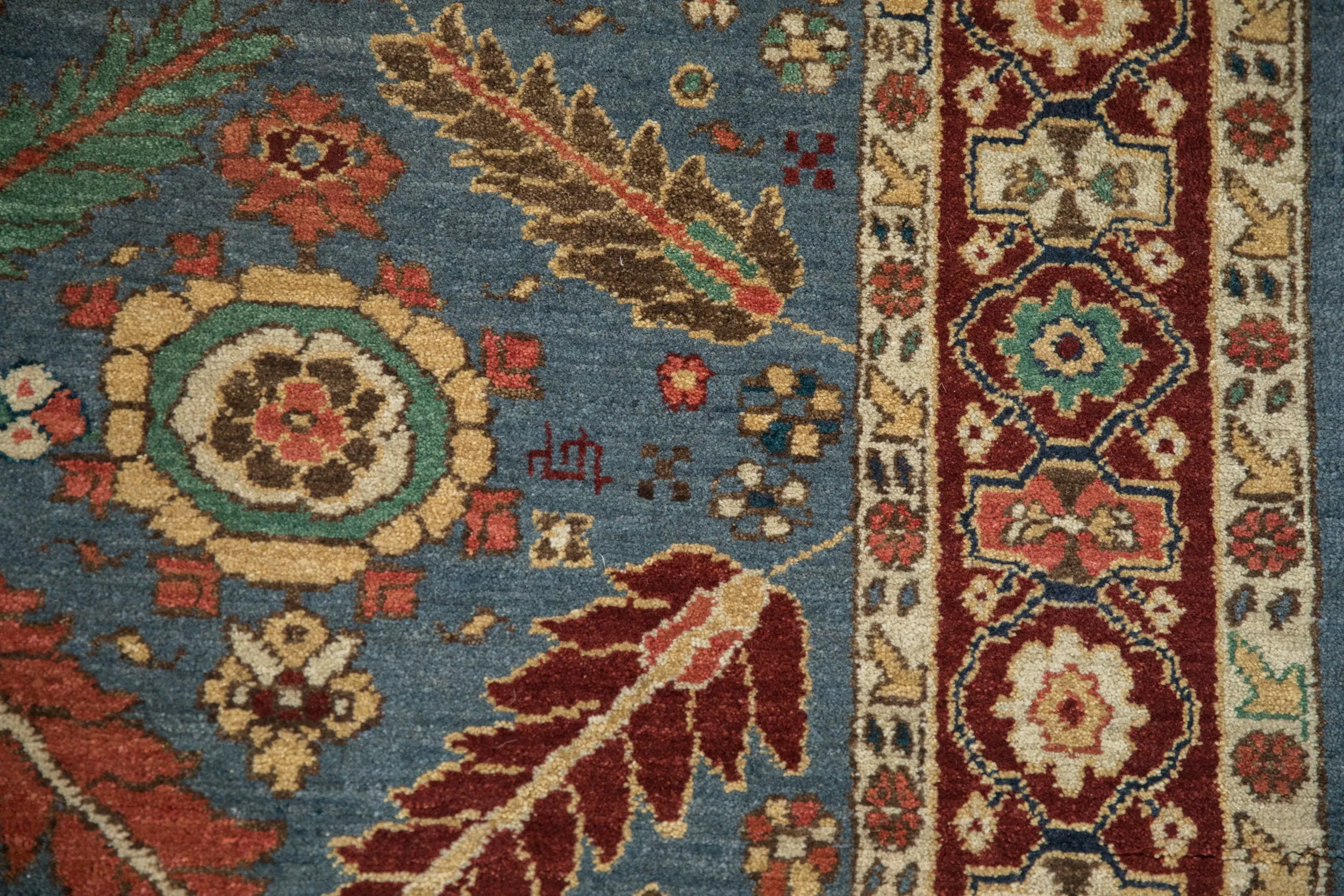 5x12 Vintage Armenian Veramin Design Rug Runner