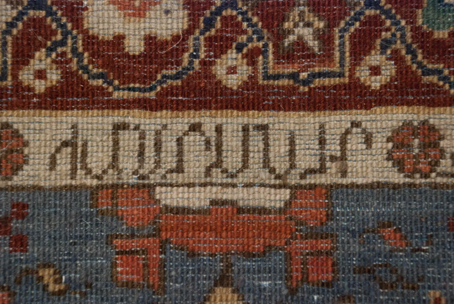 5x12 Vintage Armenian Veramin Design Rug Runner