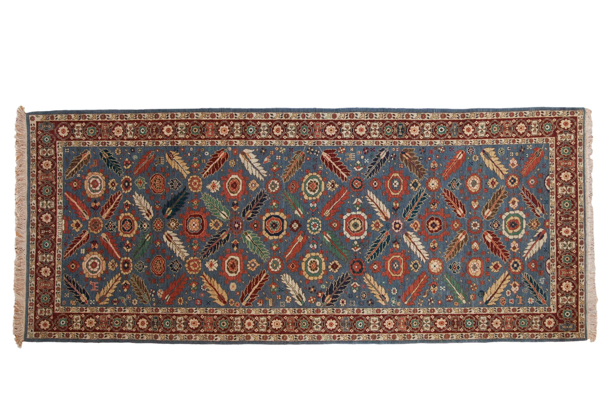 5x12 Vintage Armenian Veramin Design Rug Runner
