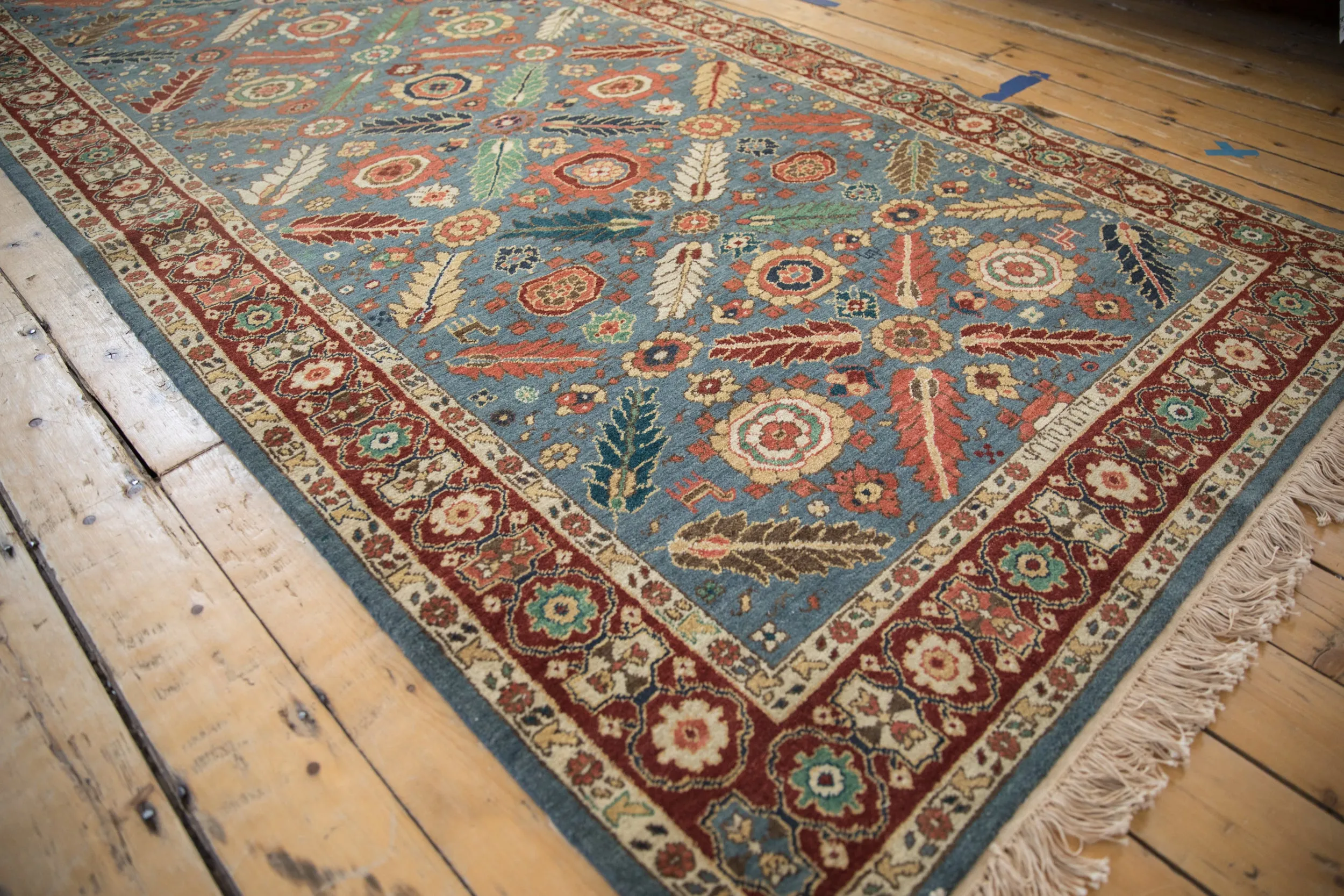 5x12 Vintage Armenian Veramin Design Rug Runner