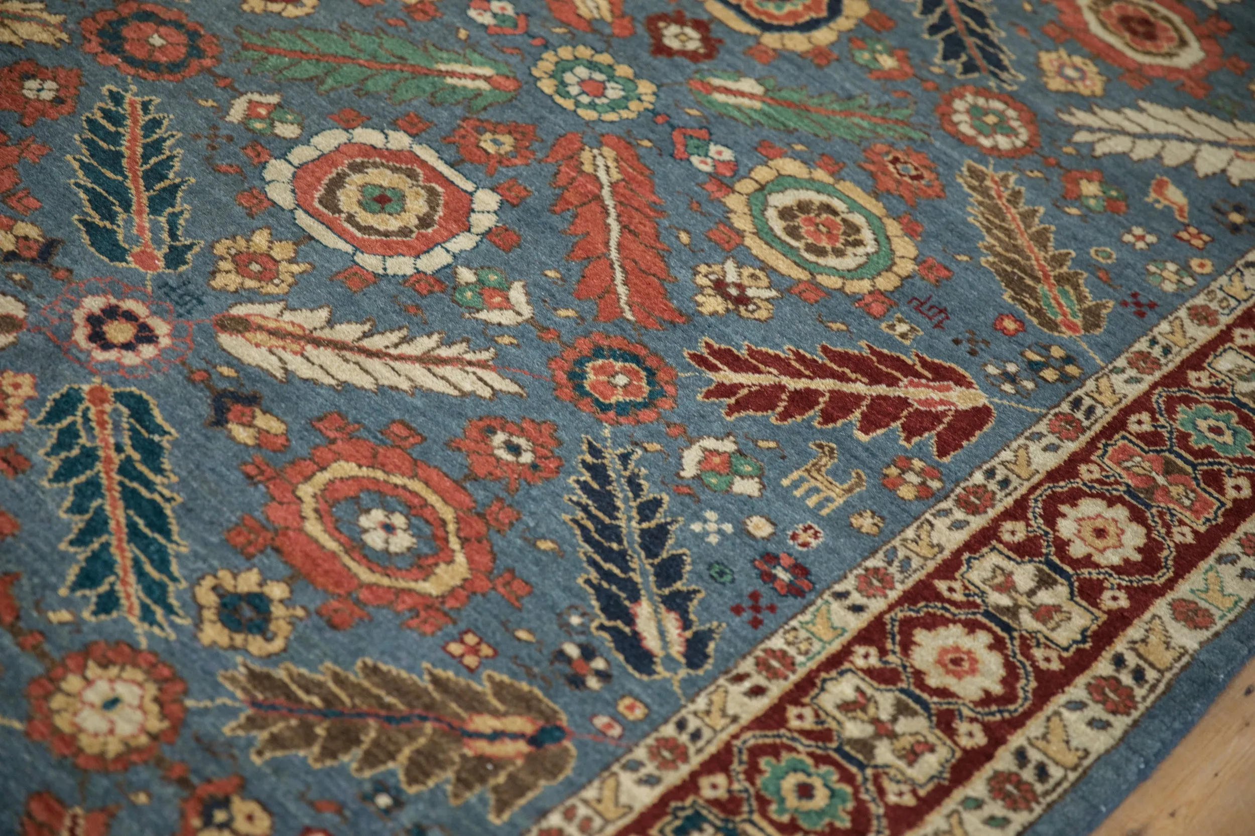 5x12 Vintage Armenian Veramin Design Rug Runner