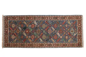 5x12 Vintage Armenian Veramin Design Rug Runner