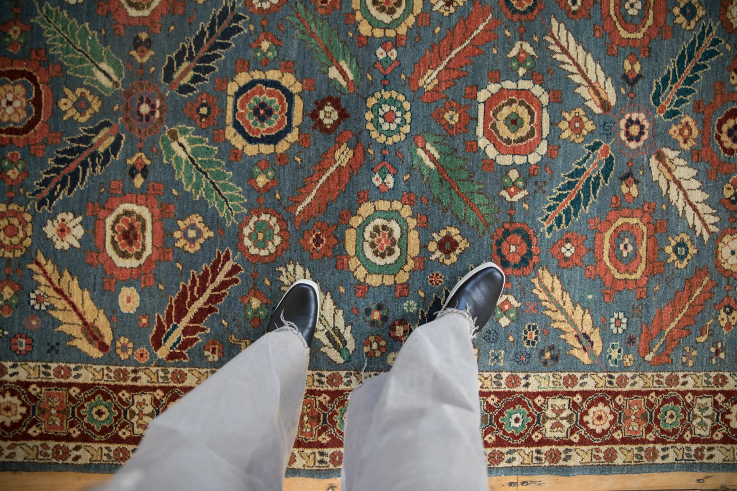 5x12 Vintage Armenian Veramin Design Rug Runner