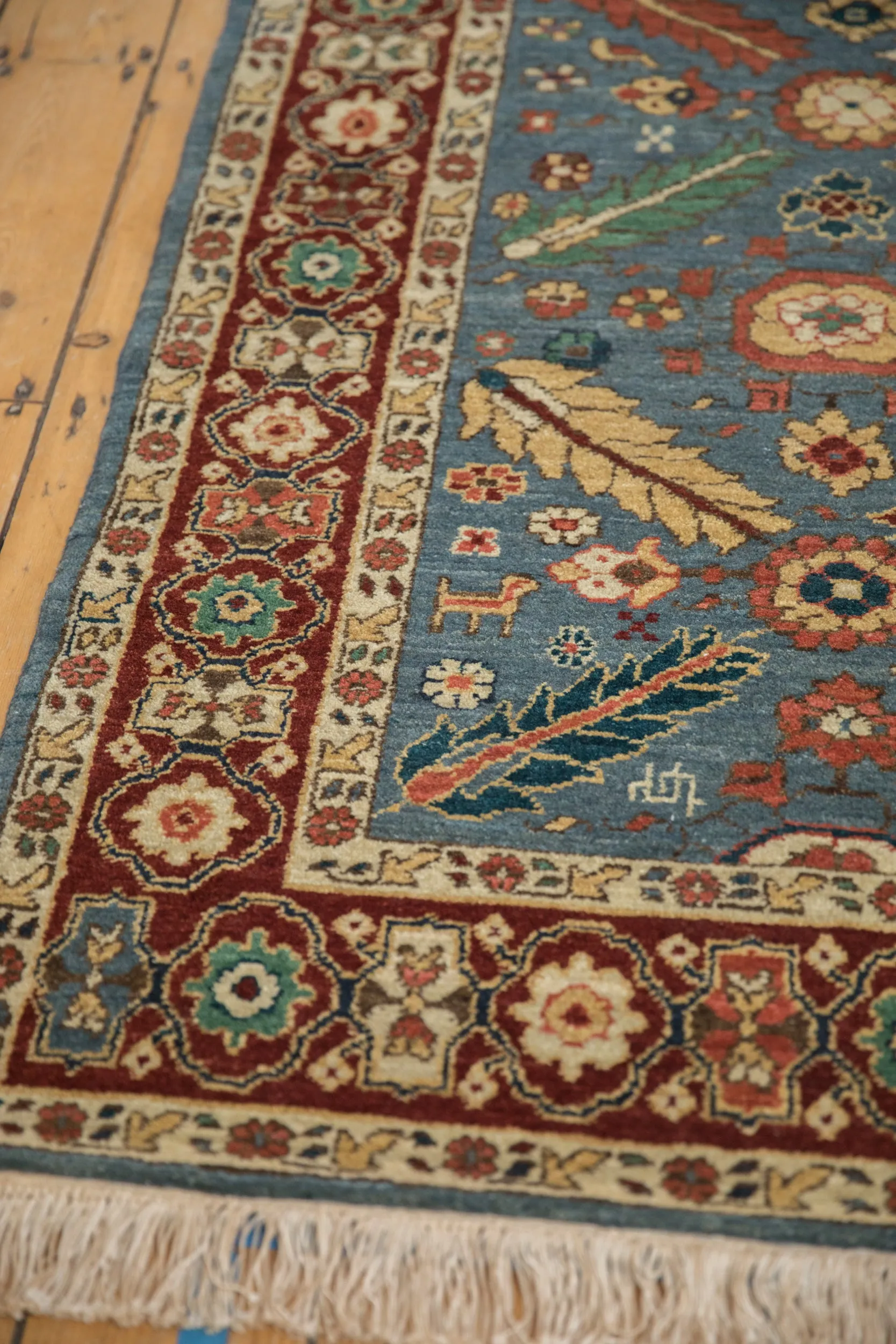 5x12 Vintage Armenian Veramin Design Rug Runner