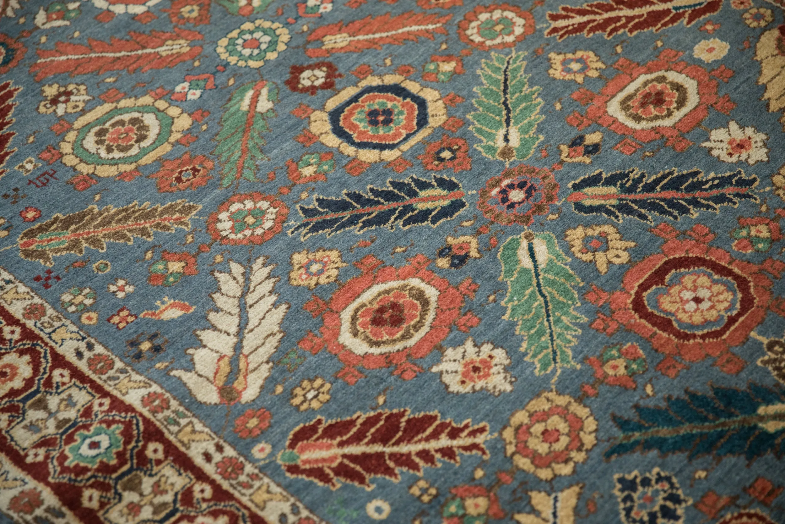 5x12 Vintage Armenian Veramin Design Rug Runner