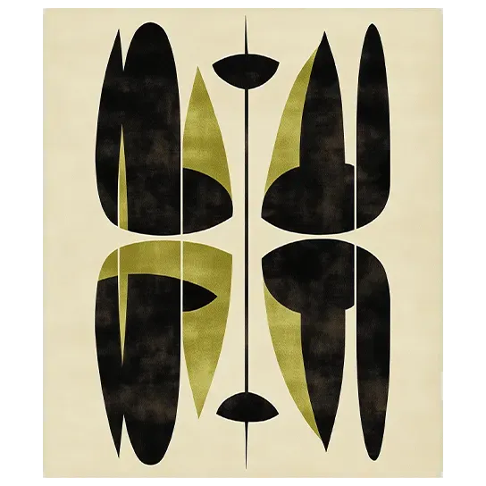 Abstract Haven Hand Tufted Rug