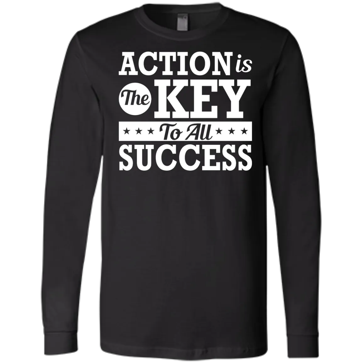 ACTION IS THE KEY M LS SHIRTS
