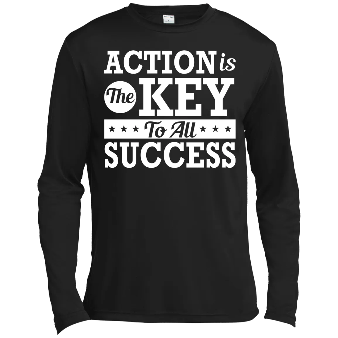 ACTION IS THE KEY M LS SHIRTS