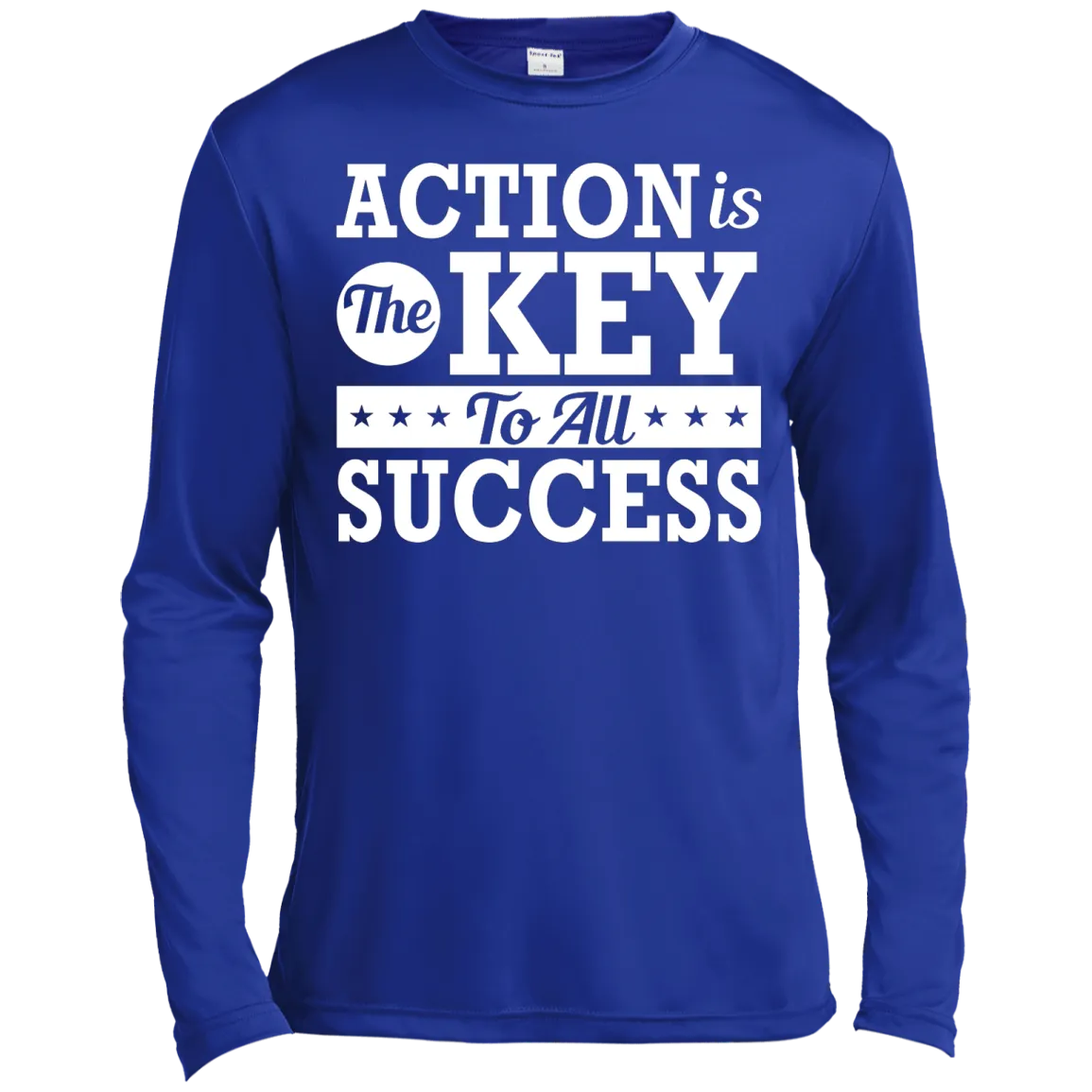 ACTION IS THE KEY M LS SHIRTS