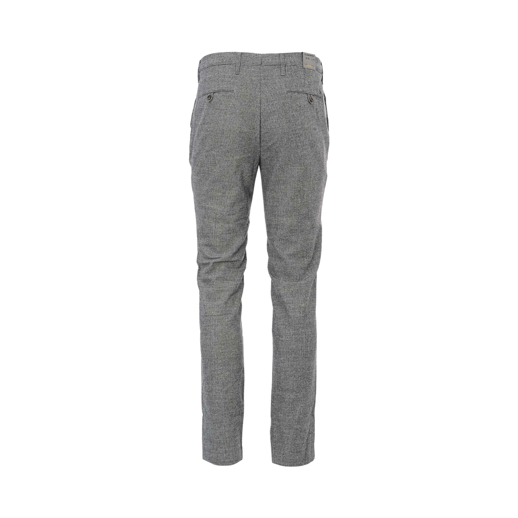 Alberto Men's Slim Fit Wool Trouser