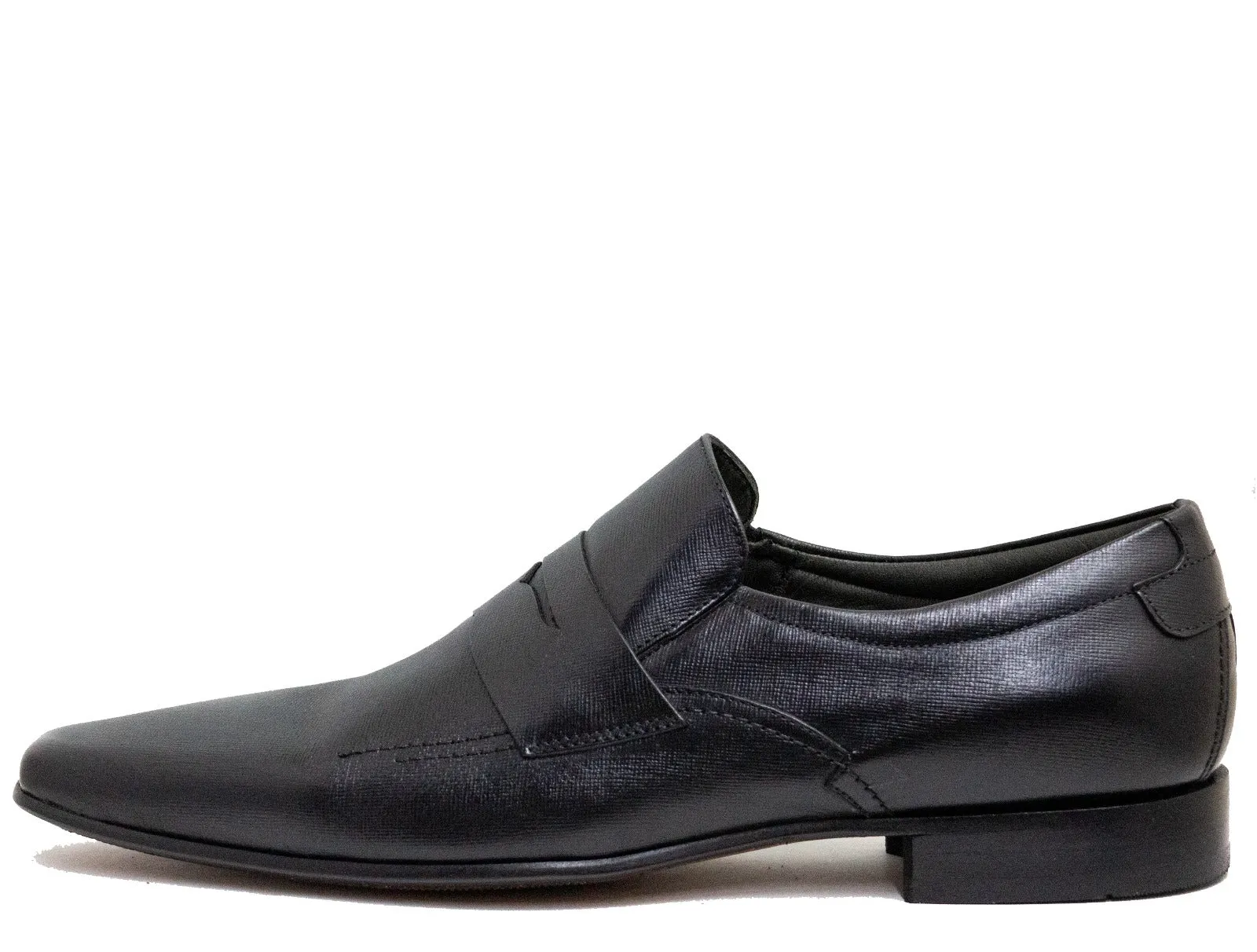 Alfredo Men's Black Dress Leather Shoe 19313