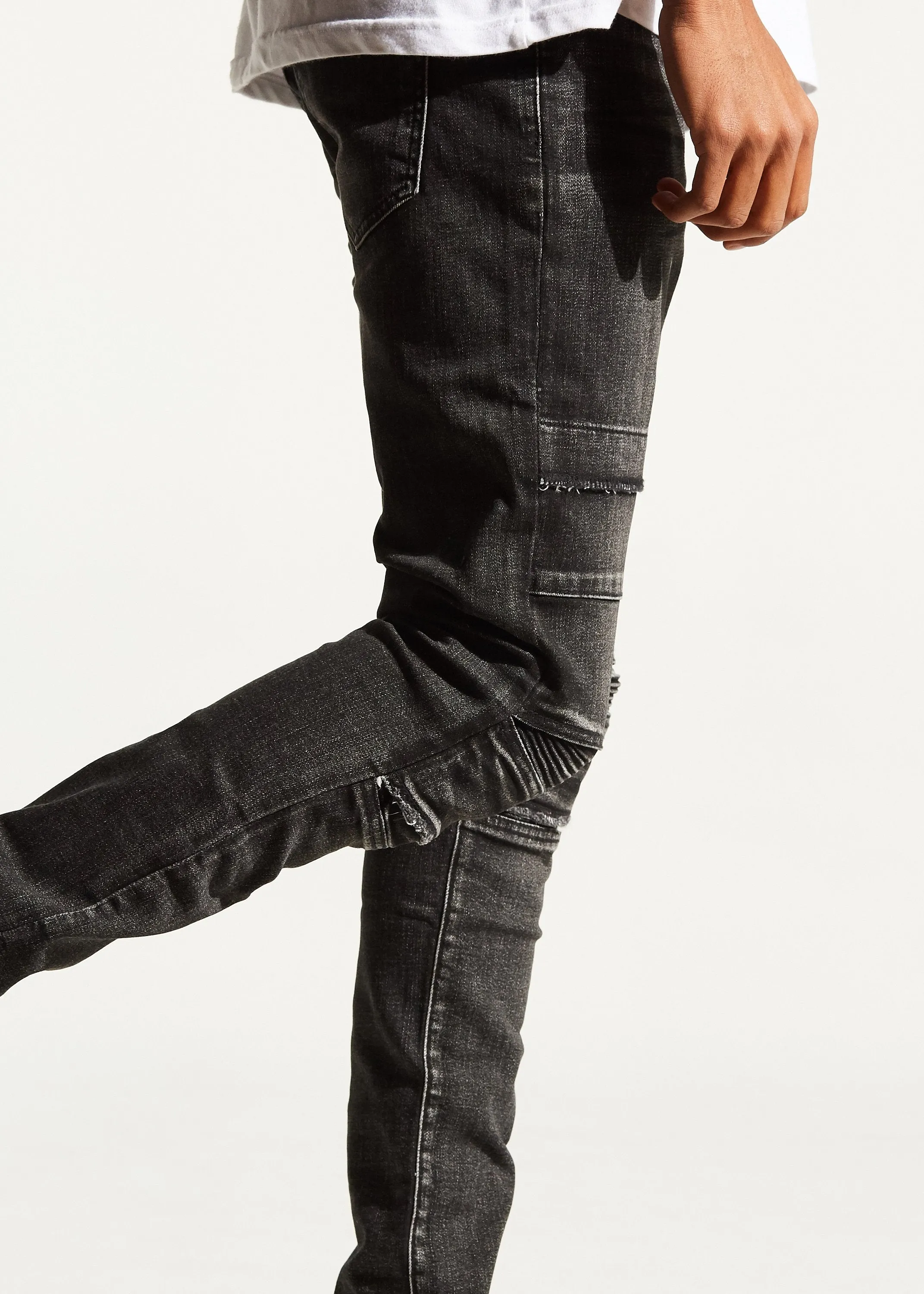 Ali Denim (Dark Charcoal)