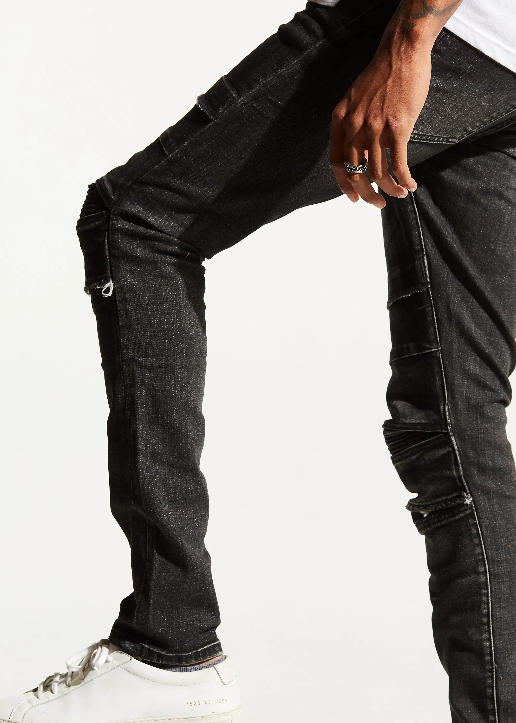 Ali Denim (Dark Charcoal)