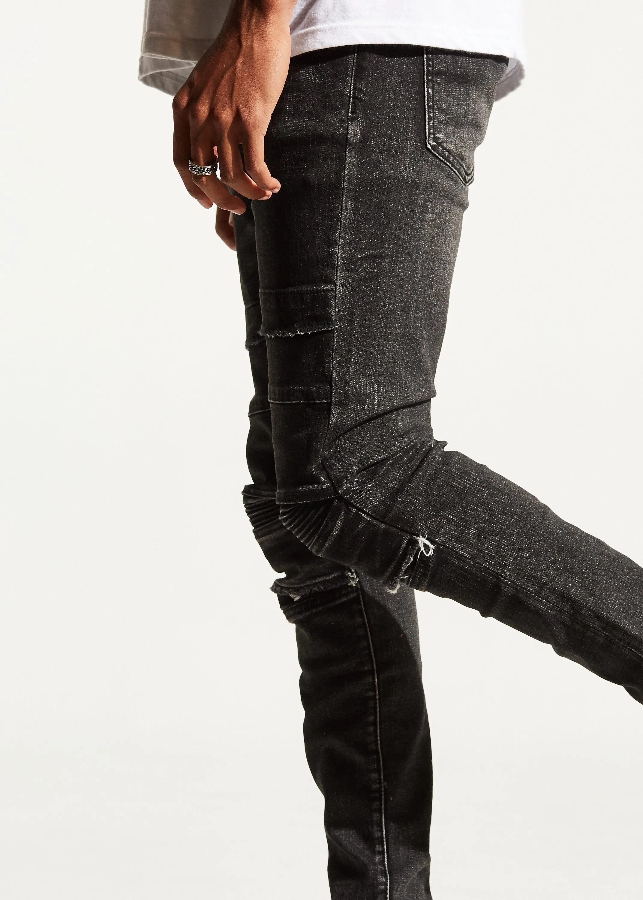 Ali Denim (Dark Charcoal)
