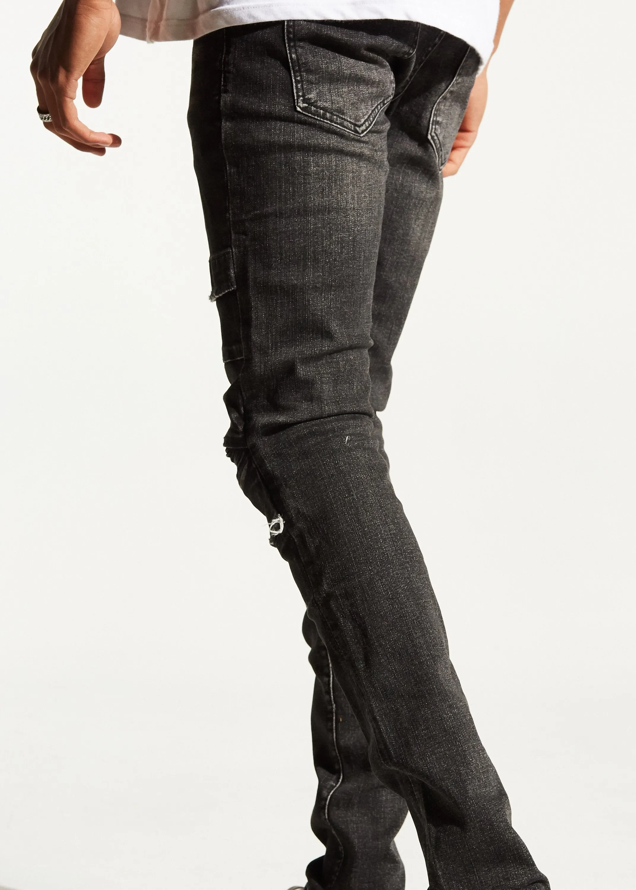 Ali Denim (Dark Charcoal)