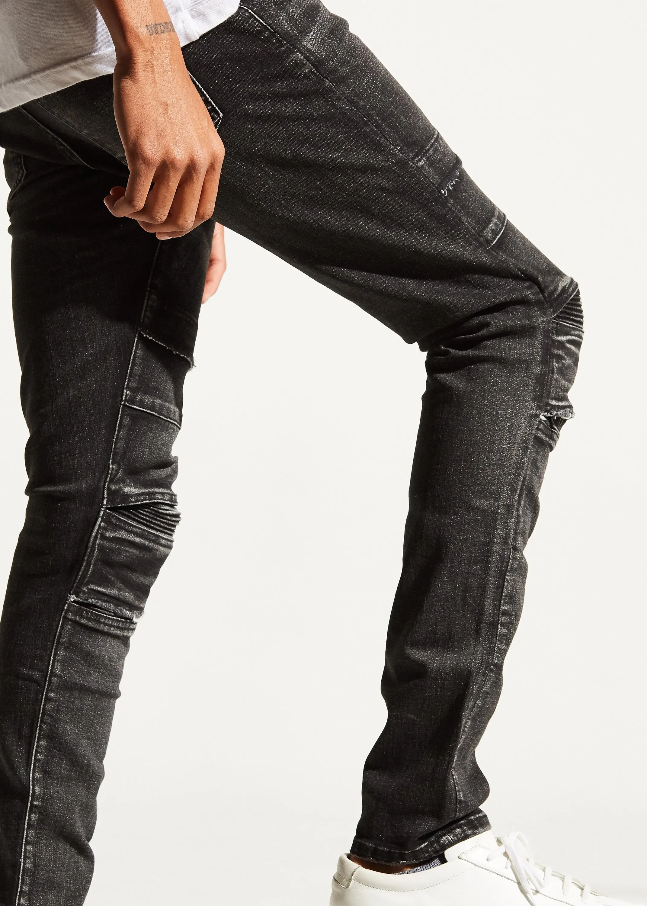 Ali Denim (Dark Charcoal)