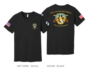 Apache troop 5th squadron 7th cavalry regiment Store 1 Comfort Unisex Cotton SS Tee - XkVJvz