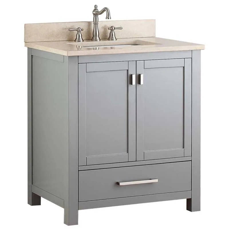 Avanity Modero 30 in. Vanity Combo MODERO-VS30-CG-B