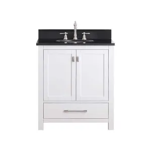 Avanity Modero 30 in. Vanity Combo MODERO-VS30-WT-A