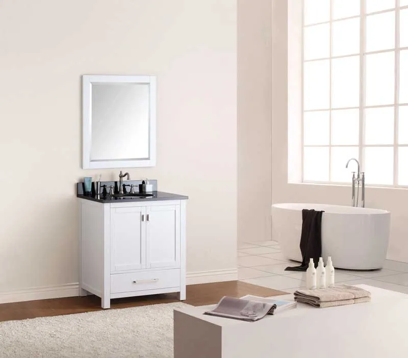 Avanity Modero 30 in. Vanity Combo MODERO-VS30-WT-A