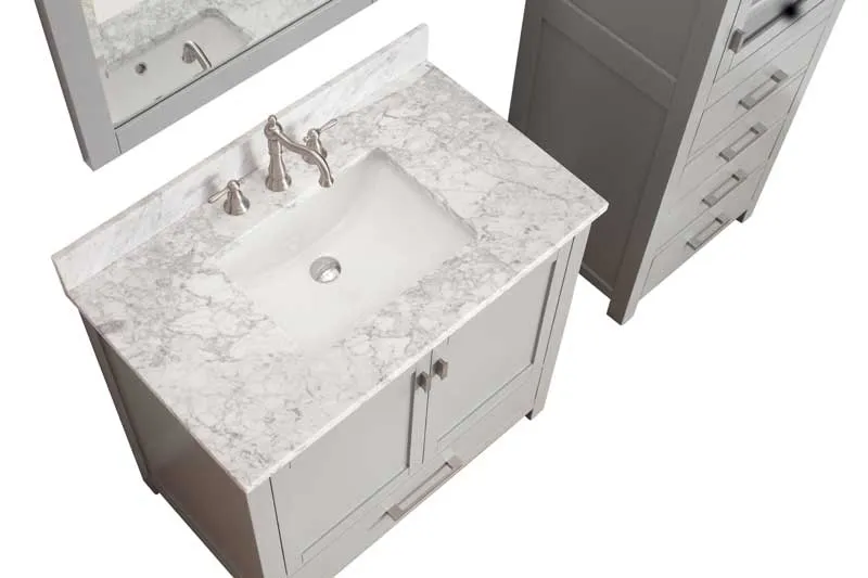 Avanity Modero 36 in. Vanity Combo MODERO-VS36-CG-C