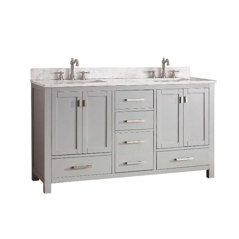 Avanity Modero 60 in. Double Vanity Combo MODERO-VS60-CG-C