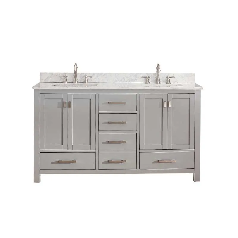 Avanity Modero 60 in. Double Vanity Combo MODERO-VS60-CG-C