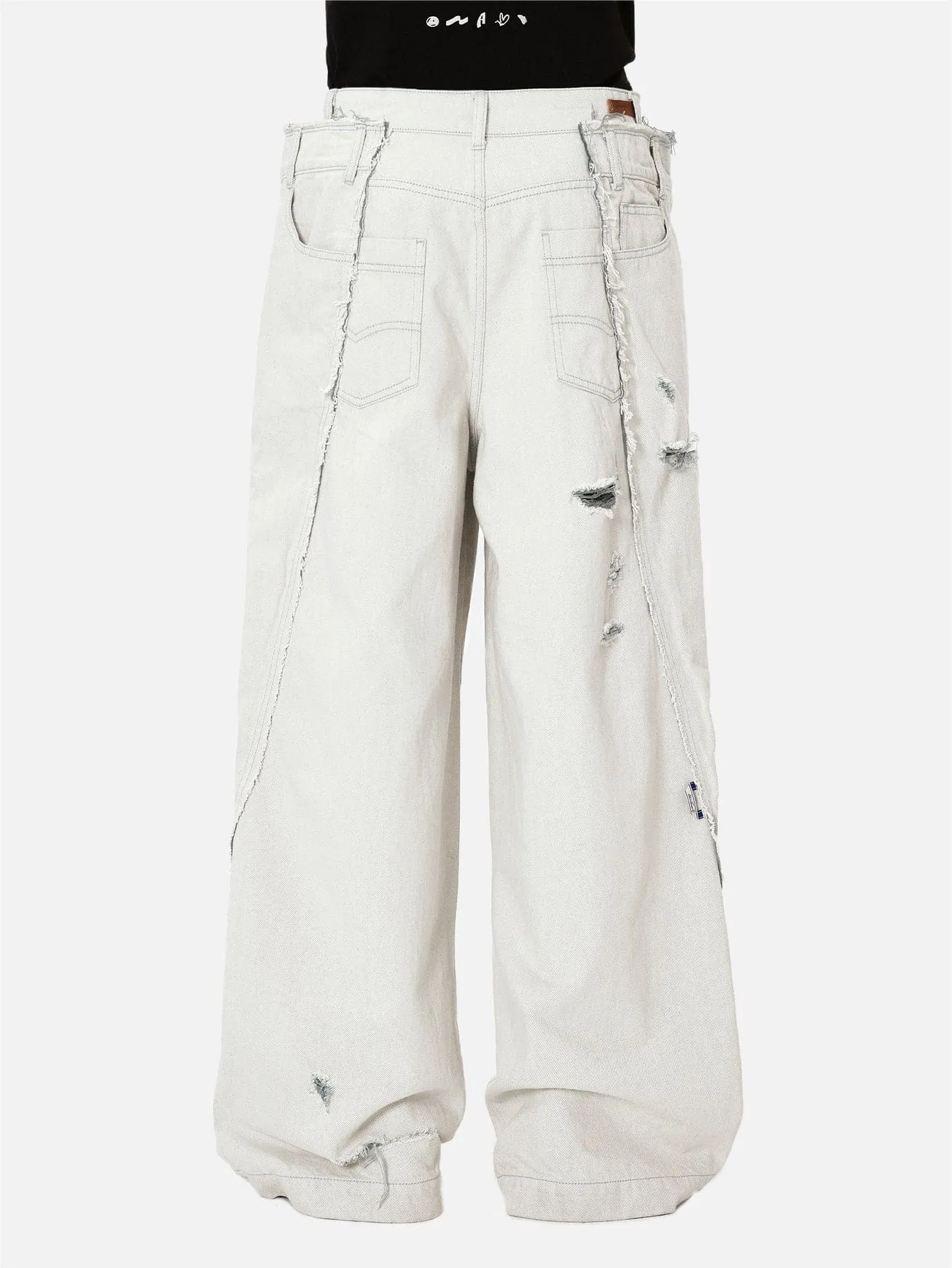 Azio Trousers - White