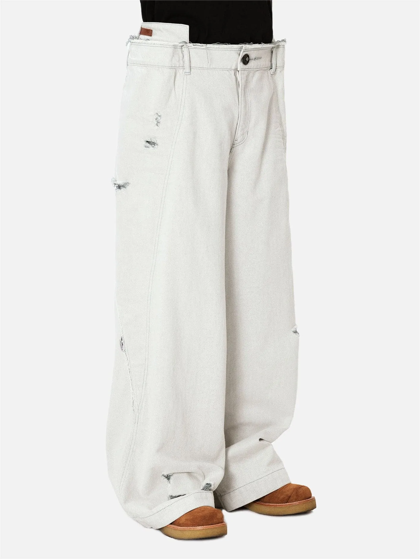 Azio Trousers - White