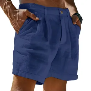 Beach Holiday Linen Beach Shorts