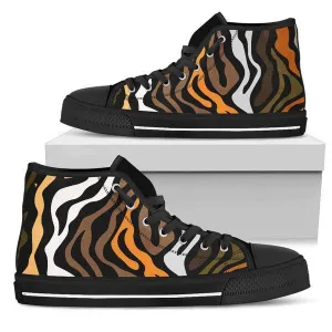 Bear Zebra Print