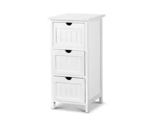 Bedside Table - White