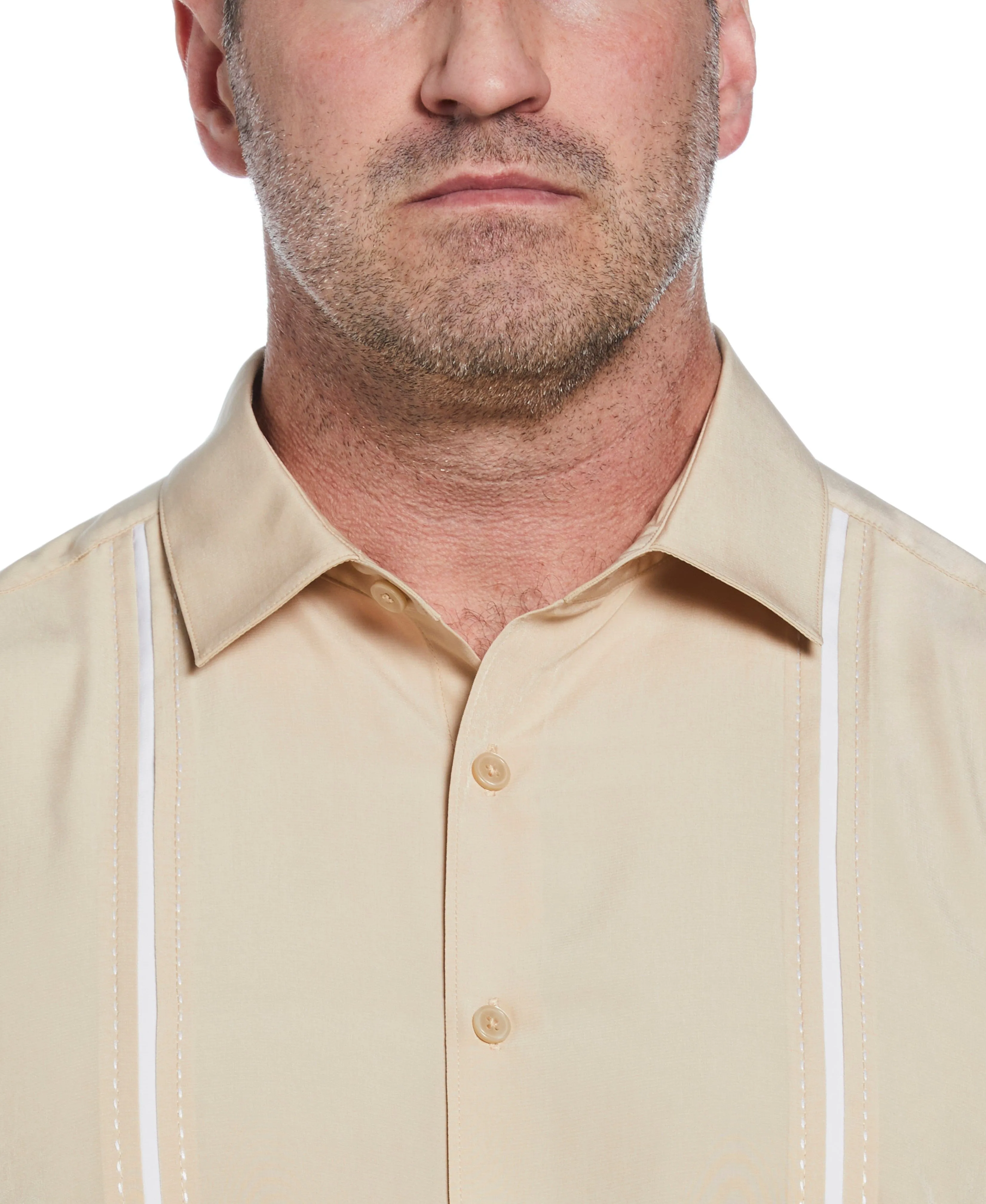 Big & Tall Panel Shirt - Contrast Stitching