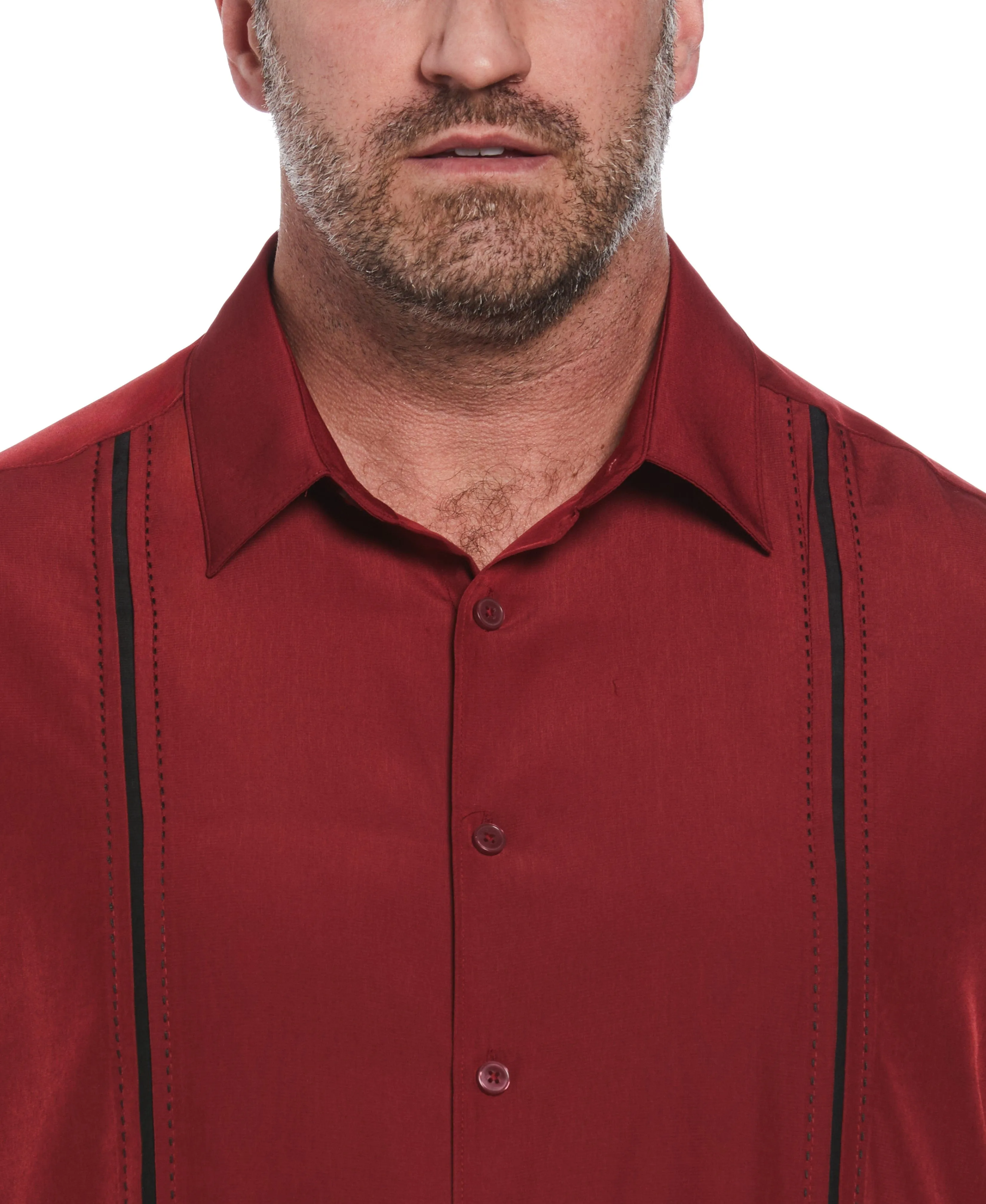 Big & Tall Panel Shirt - Contrast Stitching
