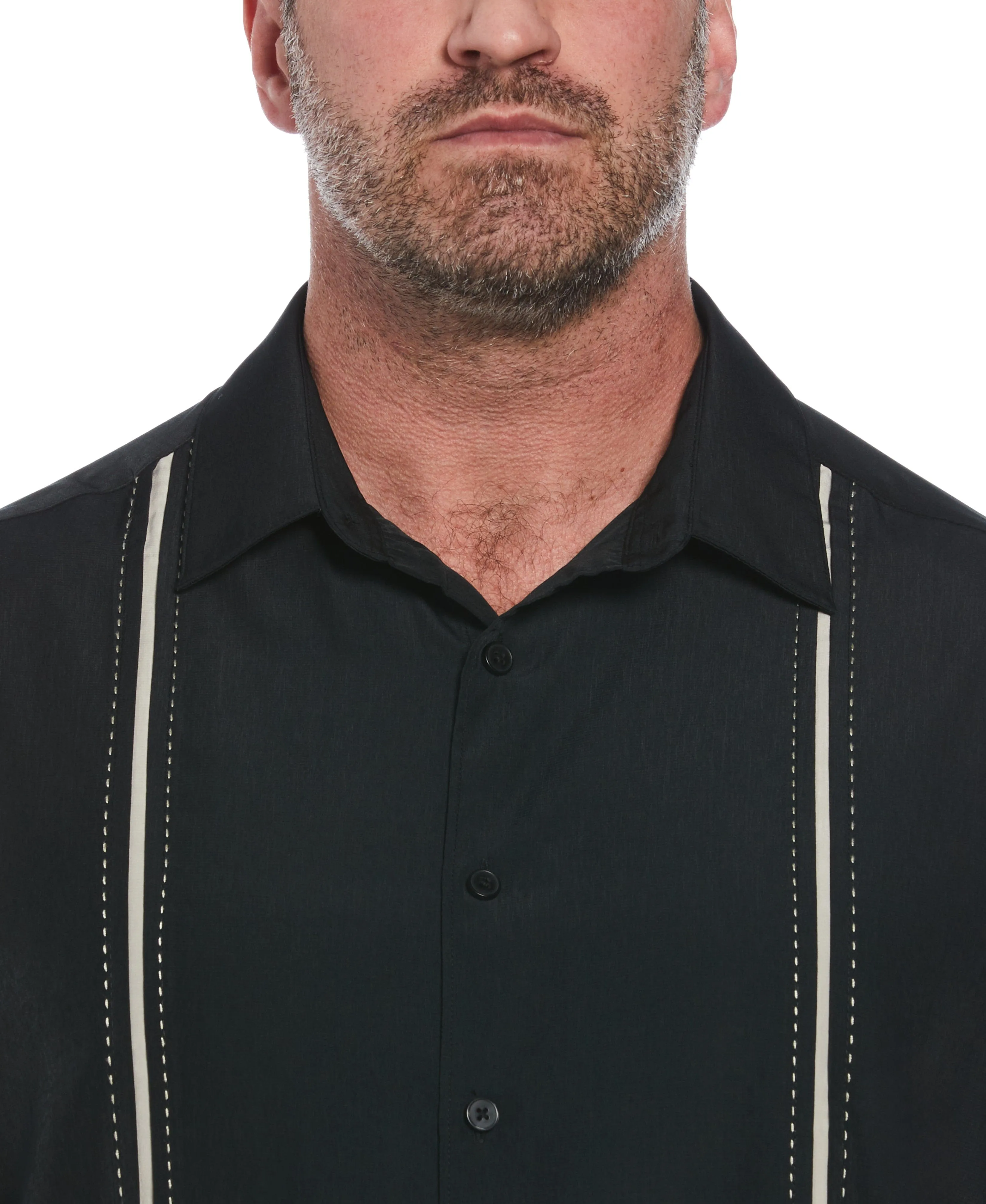 Big & Tall Panel Shirt - Contrast Stitching
