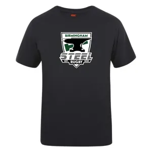 Birmingham Steel Rugby Club Plain Tee by Canterbury
