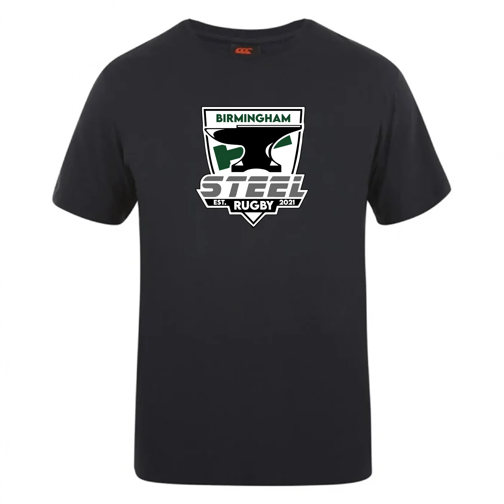 Birmingham Steel Rugby Club Plain Tee by Canterbury