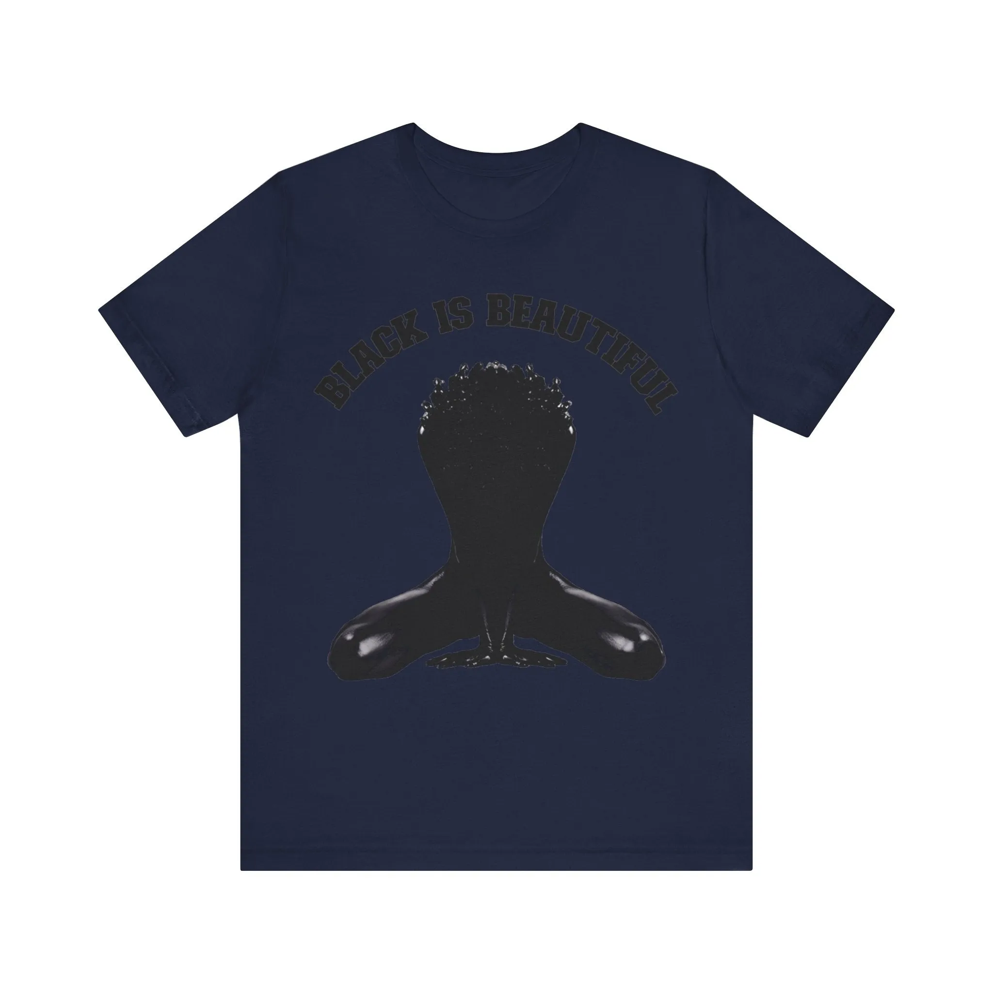 Black is Beautiful: Unisex Jersey Short Sleeve Tee