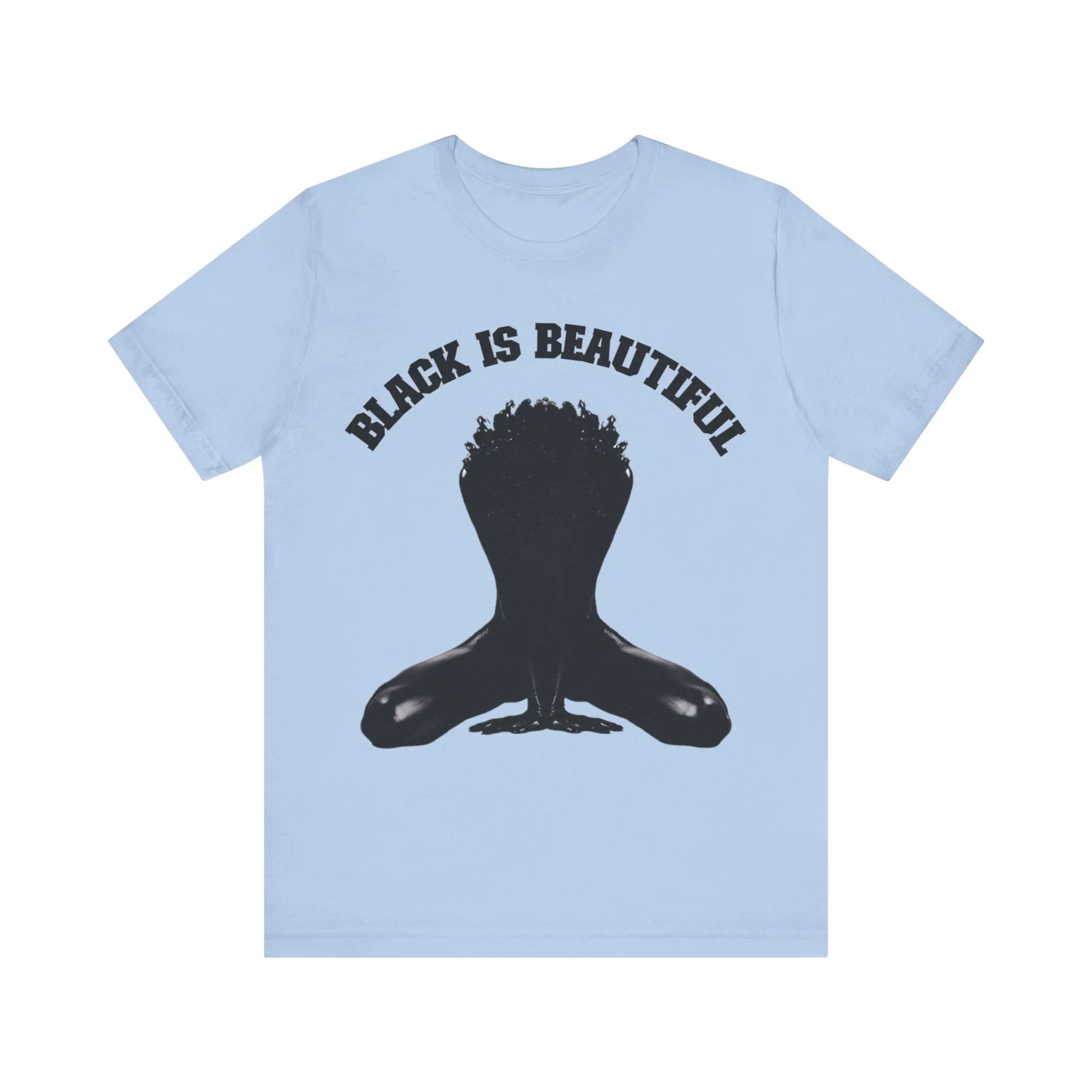 Black is Beautiful: Unisex Jersey Short Sleeve Tee