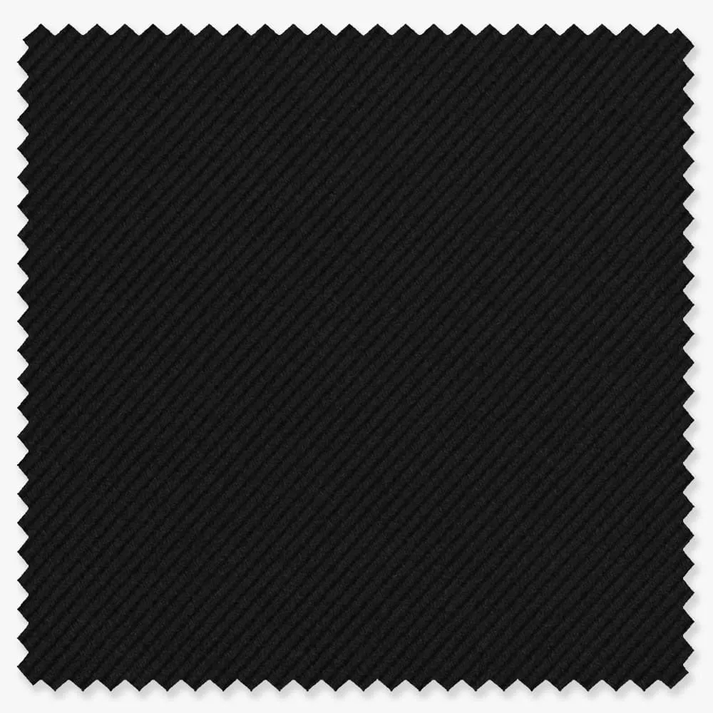 Black Silk Twill