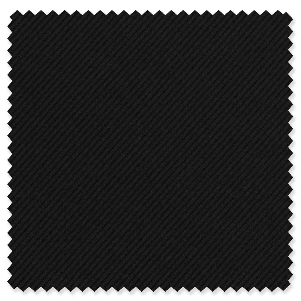 Black Silk Twill