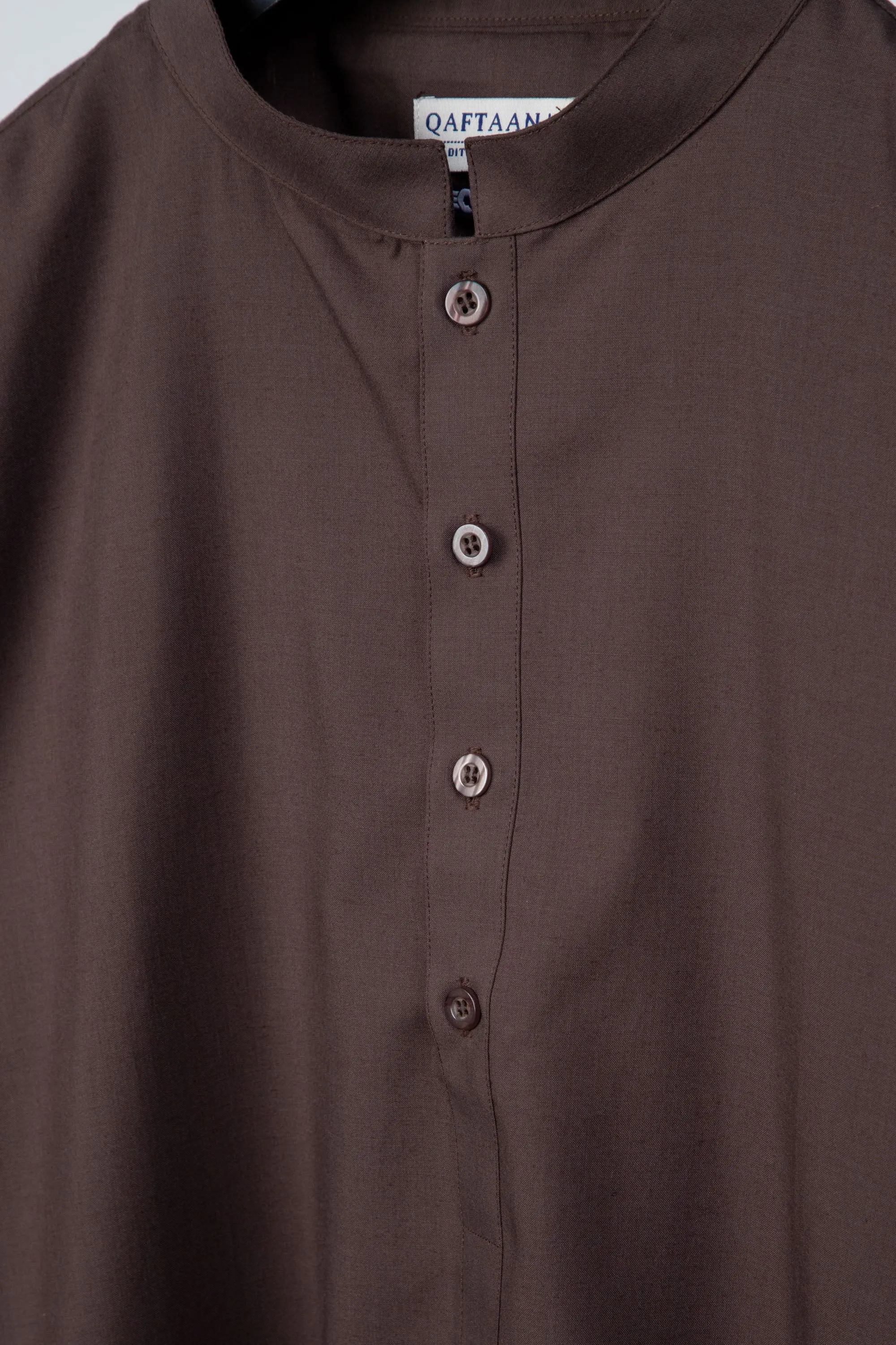 Brown Cotton Shalwar Kameez