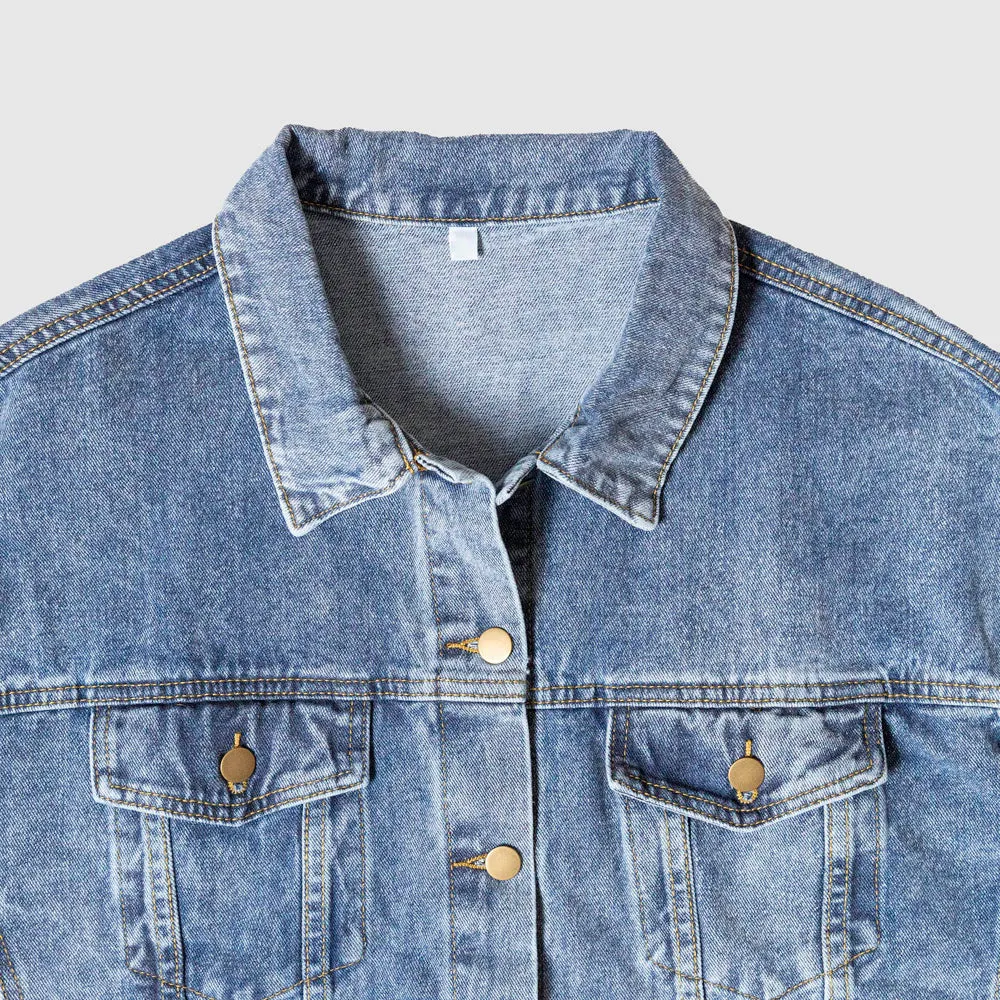 Buckle Up! 4-wheel Drive Men's DTG Denim Jacket
