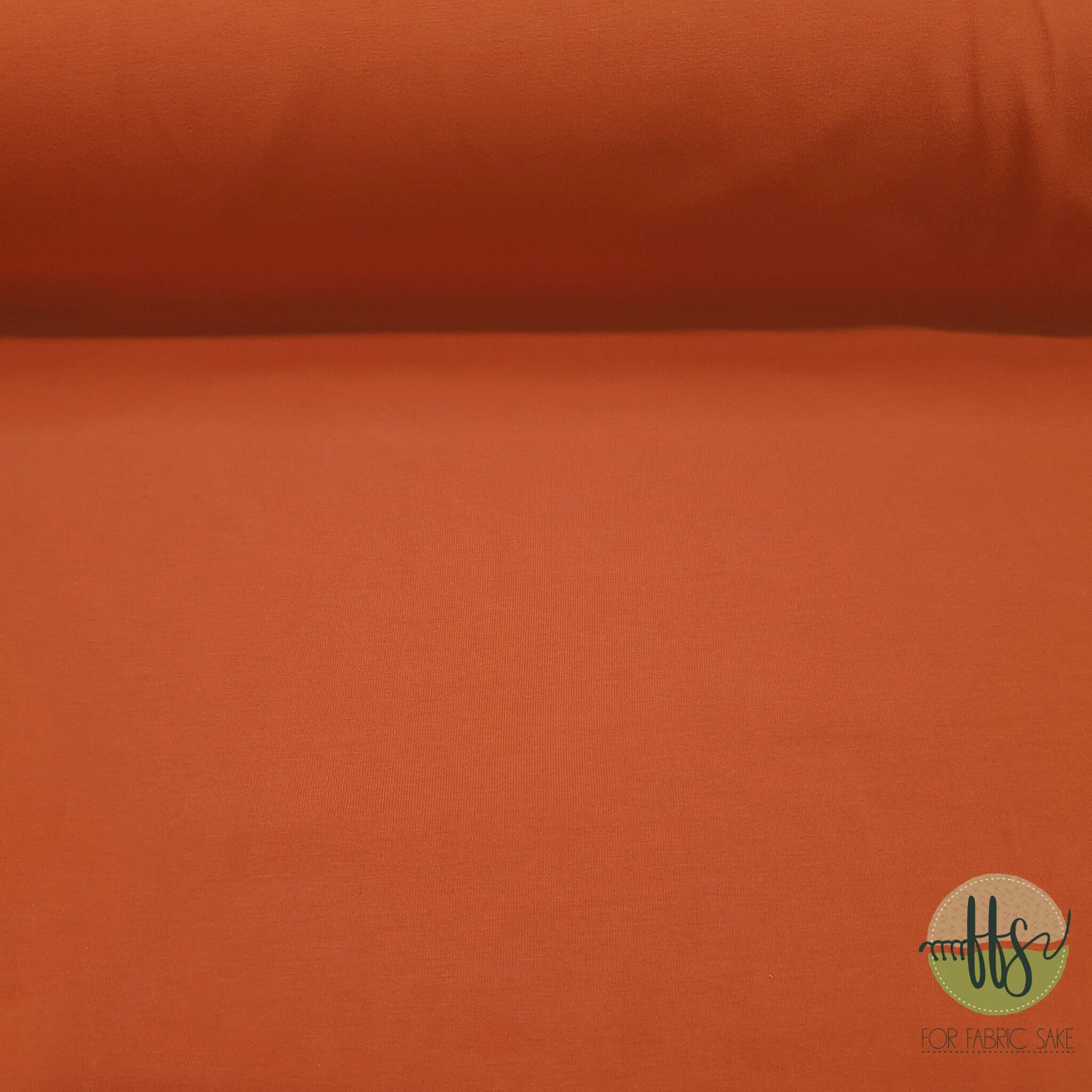 Burnt Orange-  Cotton Spandex-230g