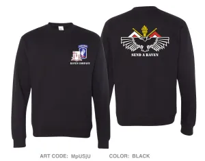 C CO, 54th BEB, 173rd IBCT Comfort Unisex Crewneck Sweatshirt - MpUSjU