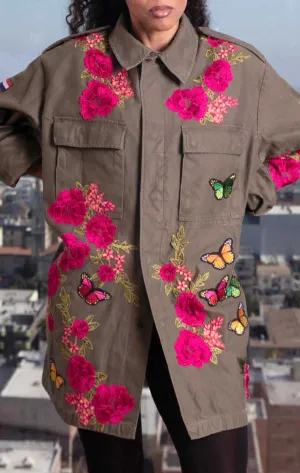 “CdJ Flower Bomb” Jacket